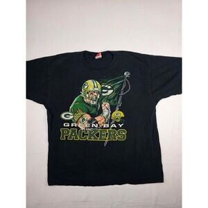 Vintage NFL Packers big graphic shirt